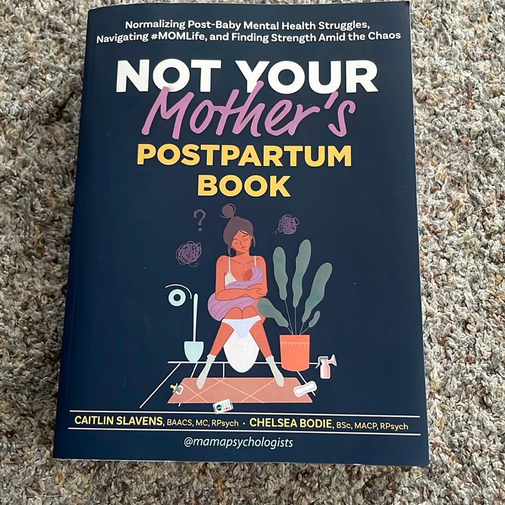 Not your mother’s postpartum book